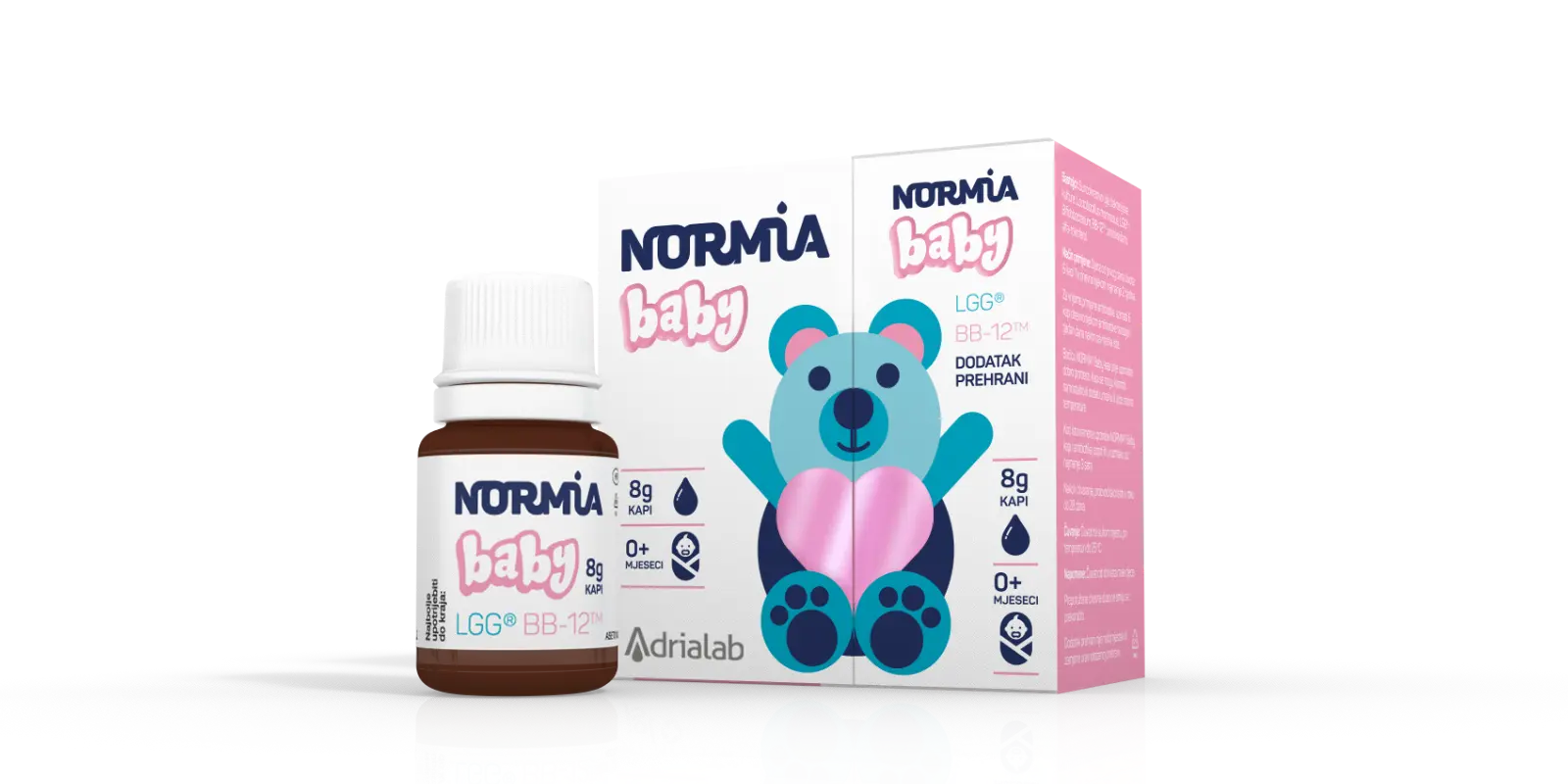 NORMIA LGG® I BB-12™ - Obnavlja crijevnu mikrofloru